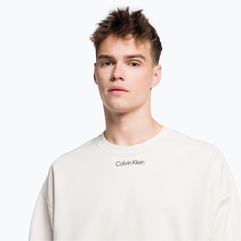 Herren Calvin Klein Pullover 67U Kreide Sweatshirt 4
