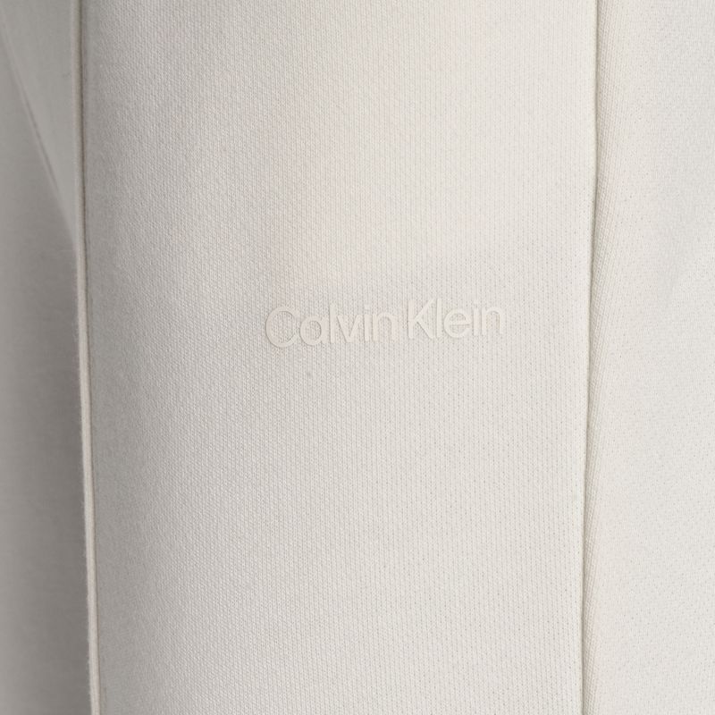 Damen Trainingshose Calvin Klein Knit YBI weißes Wildleder