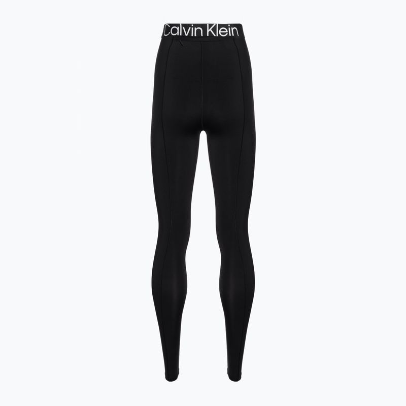 Damen Trainingsleggings Calvin Klein 7/8 BAE schwarz Schönheit 6