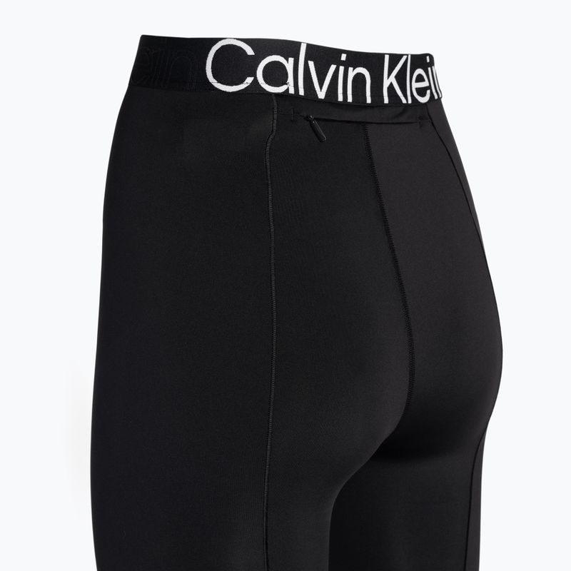 Damen Trainingsleggings Calvin Klein 7/8 BAE schwarz Schönheit 8