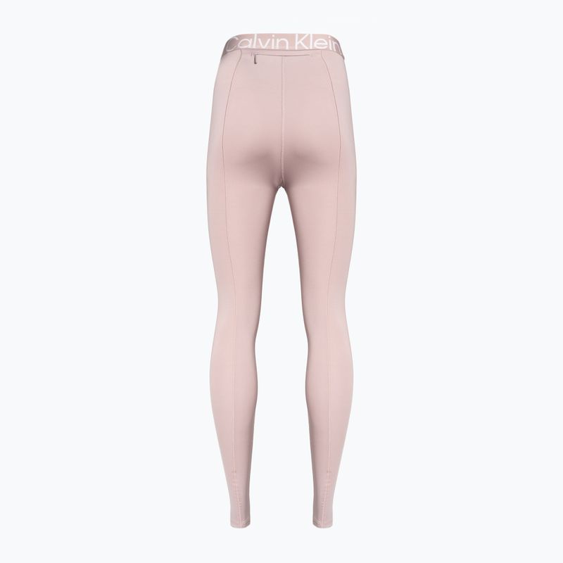 Damen Trainingsleggings Calvin Klein 7/8 8HR grau rosa 6