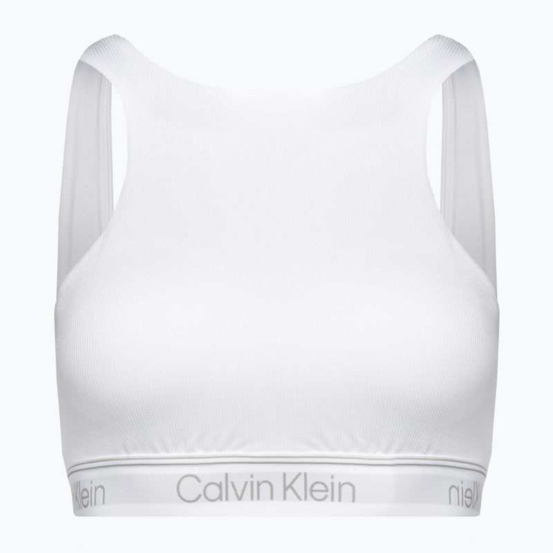 Calvin Klein Medium Support YAF hellweißer Fitness-BH