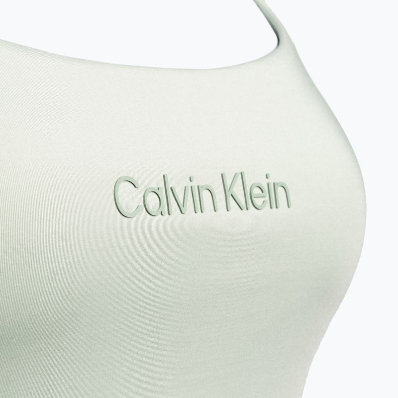 Calvin Klein Low Support 8HV seaspray grüner Fitness-BH