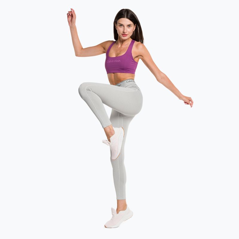 Damen Trainingsleggings Calvin Klein 7/8 P7X athletisch grau heather 2