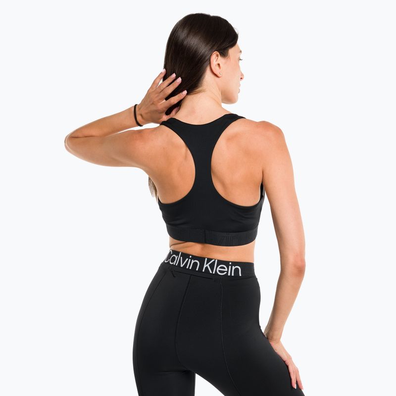 Calvin Klein Medium Support BAE schwarz beauty Fitness-BH 3