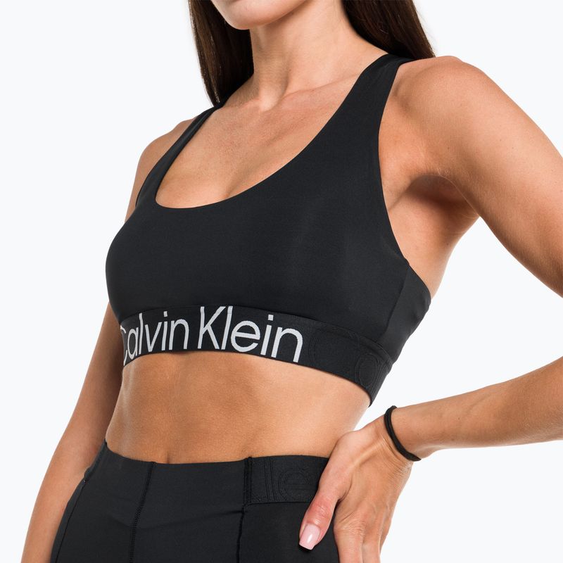 Calvin Klein Medium Support BAE schwarz beauty Fitness-BH 4