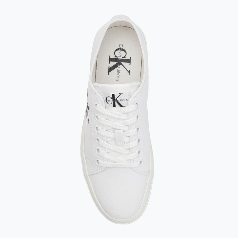 Calvin Klein Damen Turnschuhe YW0YW01033 Vulc Flatform+ Cupsole Niedrig weiß 5