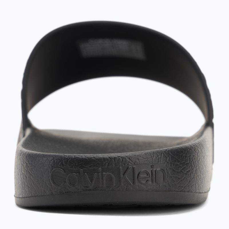 Calvin Klein Herren Flip-Flops HM0HM00981 Pool Slide Rubber schwarz 6