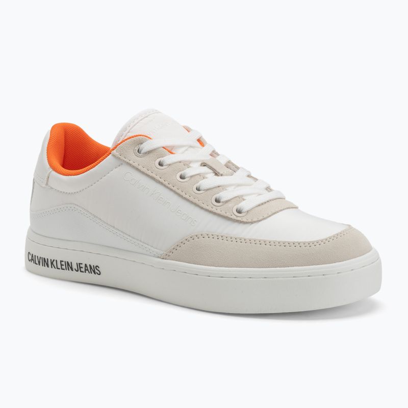 Calvin Klein Schuhe YM0YM00669 Klassische Cupsole Su Softny cremig weiß/weiß/feuerwerkskörper