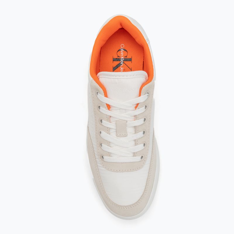 Calvin Klein Schuhe YM0YM00669 Klassische Cupsole Su Softny cremig weiß/weiß/feuerwerkskörper 5