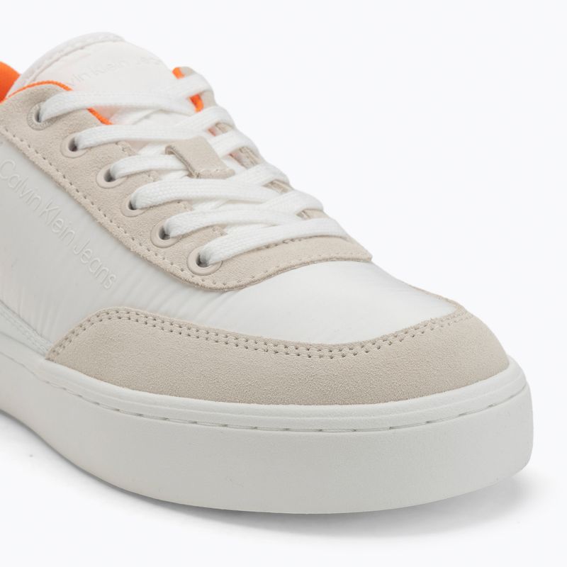 Calvin Klein Schuhe YM0YM00669 Klassische Cupsole Su Softny cremig weiß/weiß/feuerwerkskörper 7