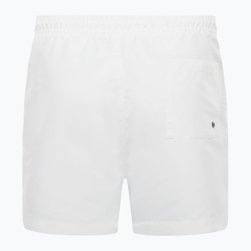Calvin Klein Medium Herren Badeshorts mit Kordelzug weiß 2