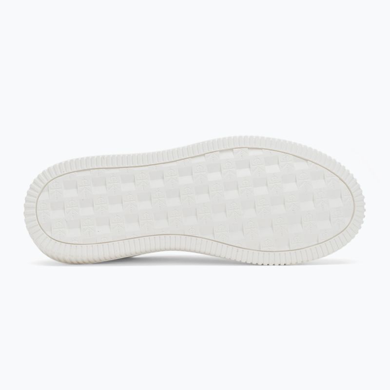 Calvin Klein Damen Schuhe YW0YW01224 Cupsole Mono Lth Wn weiß/silber 4