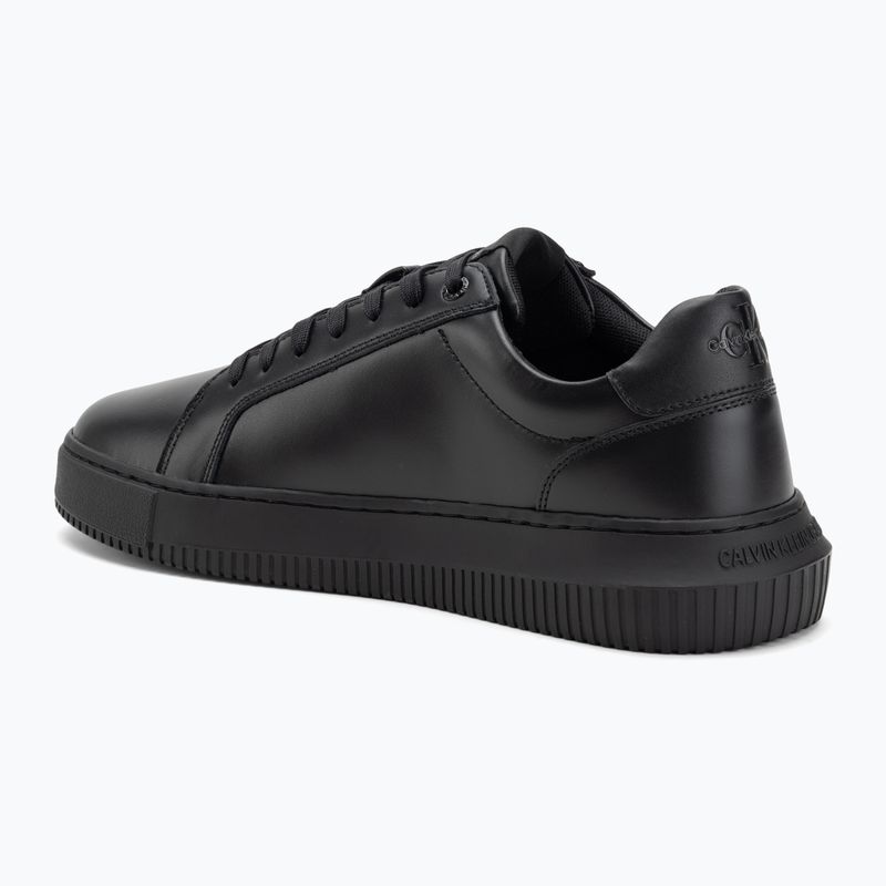 Calvin Klein Herrenschuhe YM0YM00681 Chunky Cupsole Monologo Lth dreifach schwarz 3
