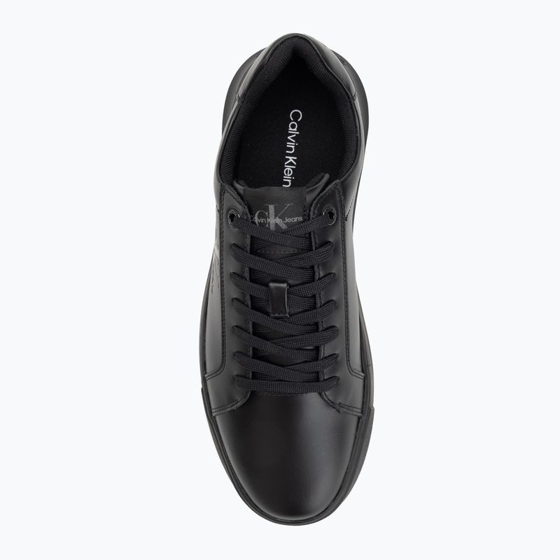 Calvin Klein Herrenschuhe YM0YM00681 Chunky Cupsole Monologo Lth dreifach schwarz 5