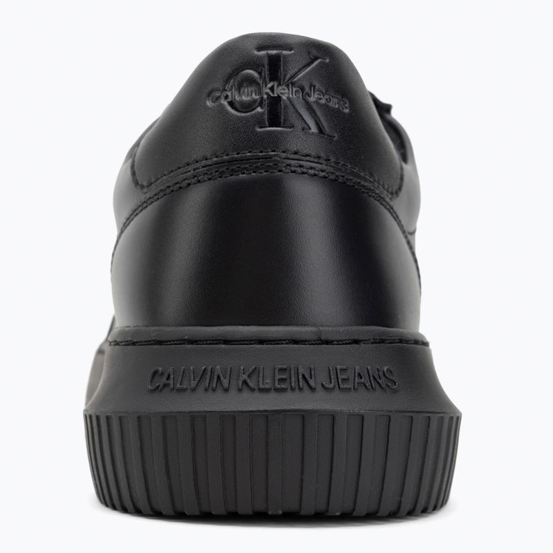 Calvin Klein Herrenschuhe YM0YM00681 Chunky Cupsole Monologo Lth dreifach schwarz 6