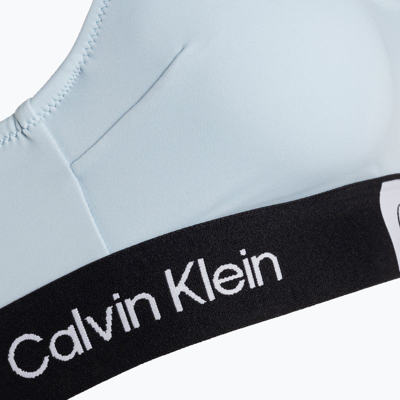 Calvin Klein Bralette-Rp Badeanzug Oberteil blau