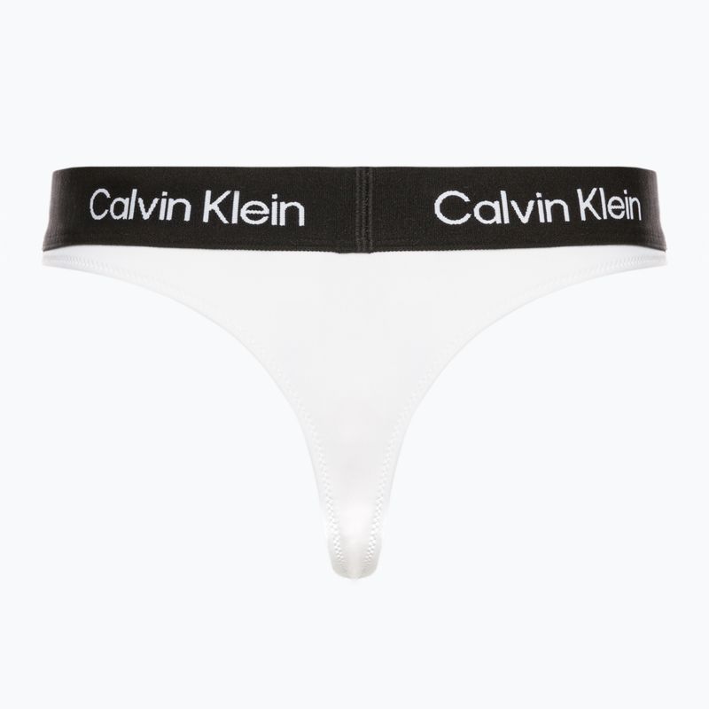 Calvin Klein Tanga Badehose unten YCD weiß 2