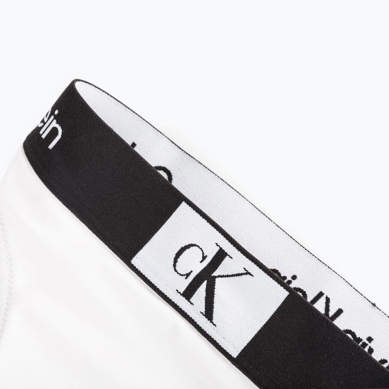 Calvin Klein Tanga Badehose unten YCD weiß