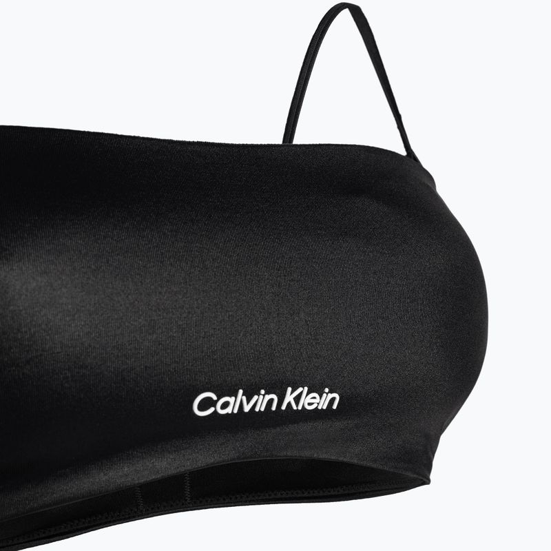 Calvin Klein Bandeau-Rp-Badeanzug-Top schwarz