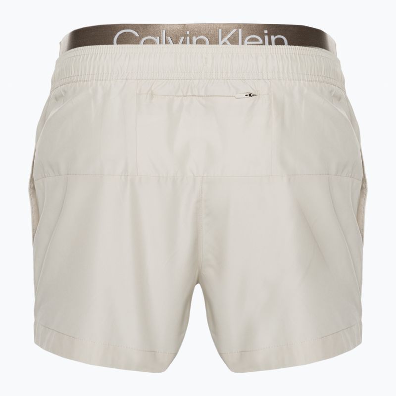 Calvin Klein Short Double Wb beige Badeshorts für Männer 2