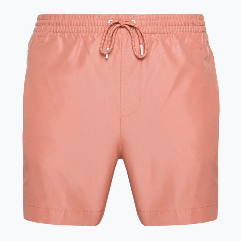 Calvin Klein Medium Herren Badeshorts mit Kordelzug rosa
