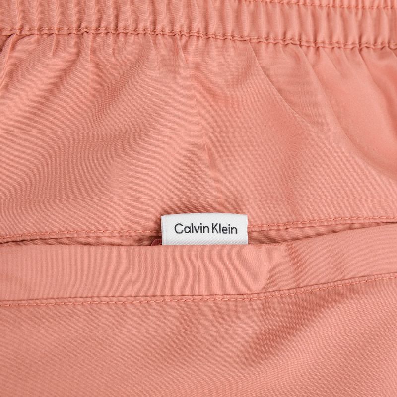 Calvin Klein Medium Herren Badeshorts mit Kordelzug rosa