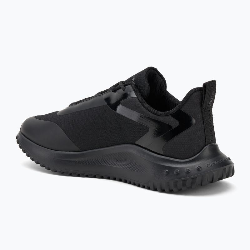 Calvin Klein Herrenschuhe YM0YM00968 Eva Runner Low Lace Ml Mix triple schwarz 3