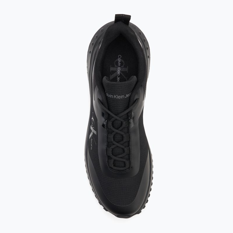 Calvin Klein Herrenschuhe YM0YM00968 Eva Runner Low Lace Ml Mix triple schwarz 5