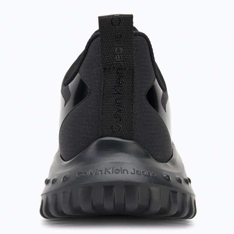 Calvin Klein Herrenschuhe YM0YM00968 Eva Runner Low Lace Ml Mix triple schwarz 6