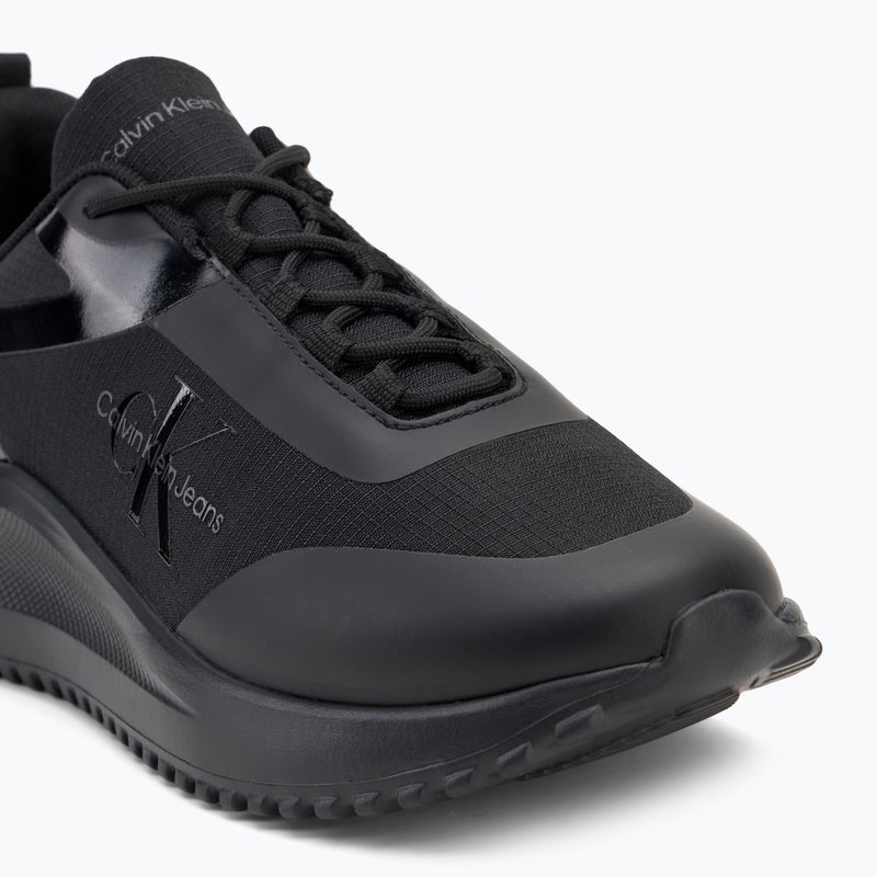 Calvin Klein Herrenschuhe YM0YM00968 Eva Runner Low Lace Ml Mix triple schwarz 7
