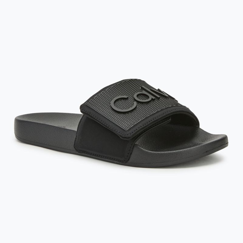 Badeschlappen Schlappen Herren Calvin Klein HM0HM01437 Adj Pool Slide TPU black