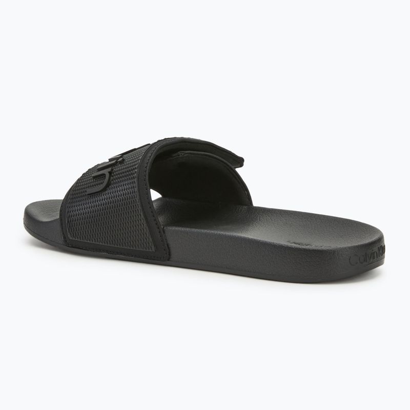 Badeschlappen Schlappen Herren Calvin Klein HM0HM01437 Adj Pool Slide TPU black 3