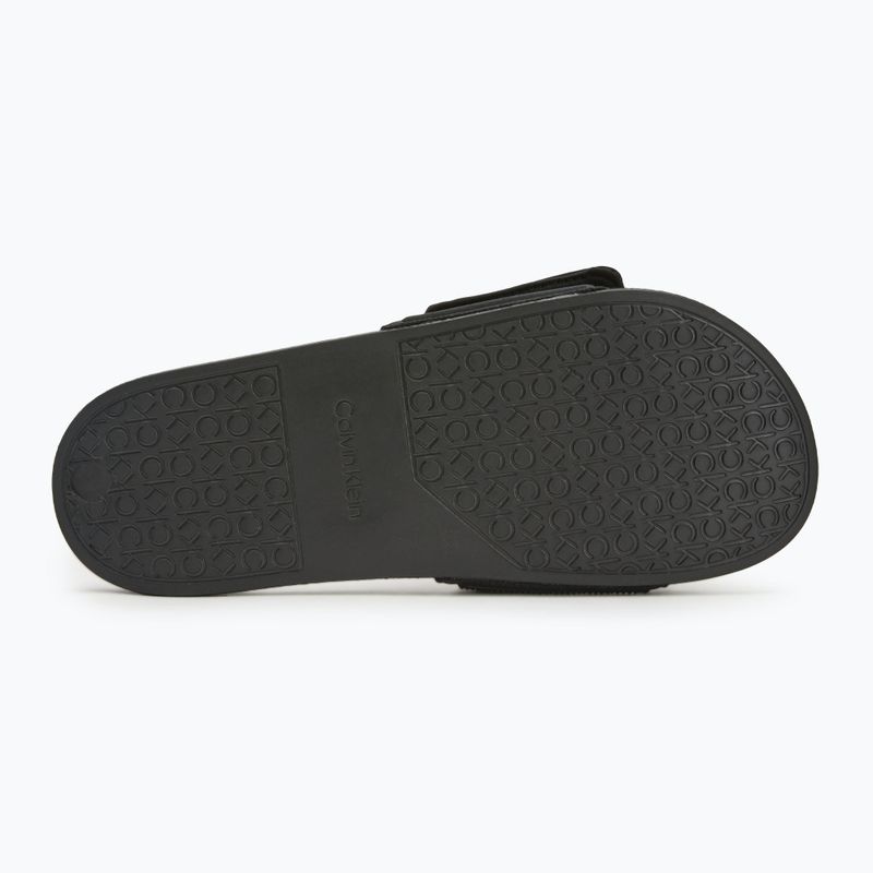 Badeschlappen Schlappen Herren Calvin Klein HM0HM01437 Adj Pool Slide TPU black 4