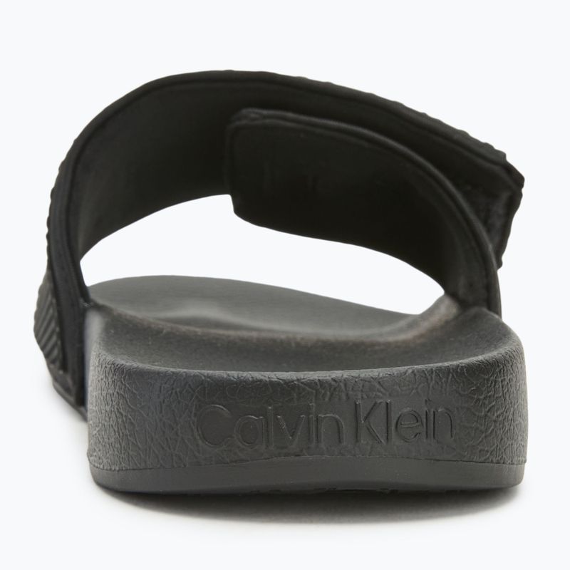 Badeschlappen Schlappen Herren Calvin Klein HM0HM01437 Adj Pool Slide TPU black 6