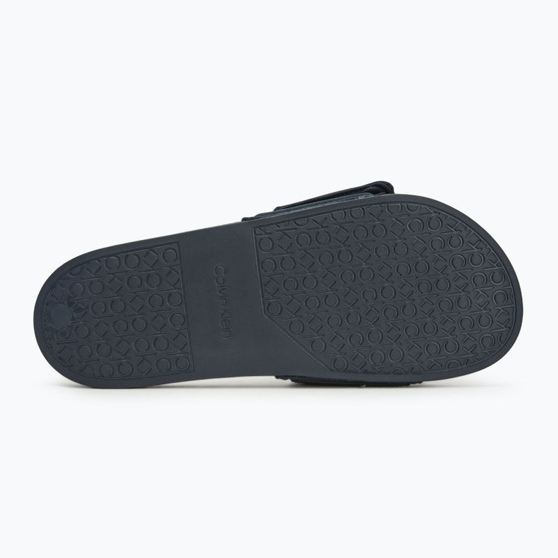 Badeschlappen Schlappen Herren Calvin Klein HM0HM01437 Adj Pool Slide TPU calvin navy 4