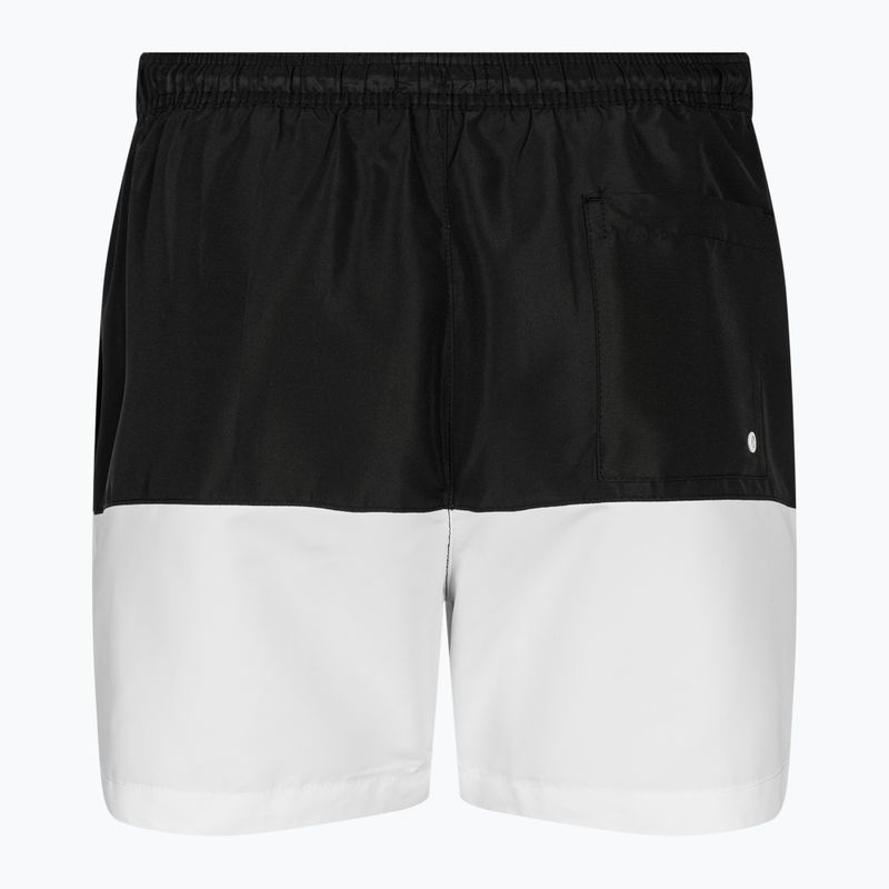 Herren Calvin Klein Medium Drawstring-Block Badeshorts schwarz 2