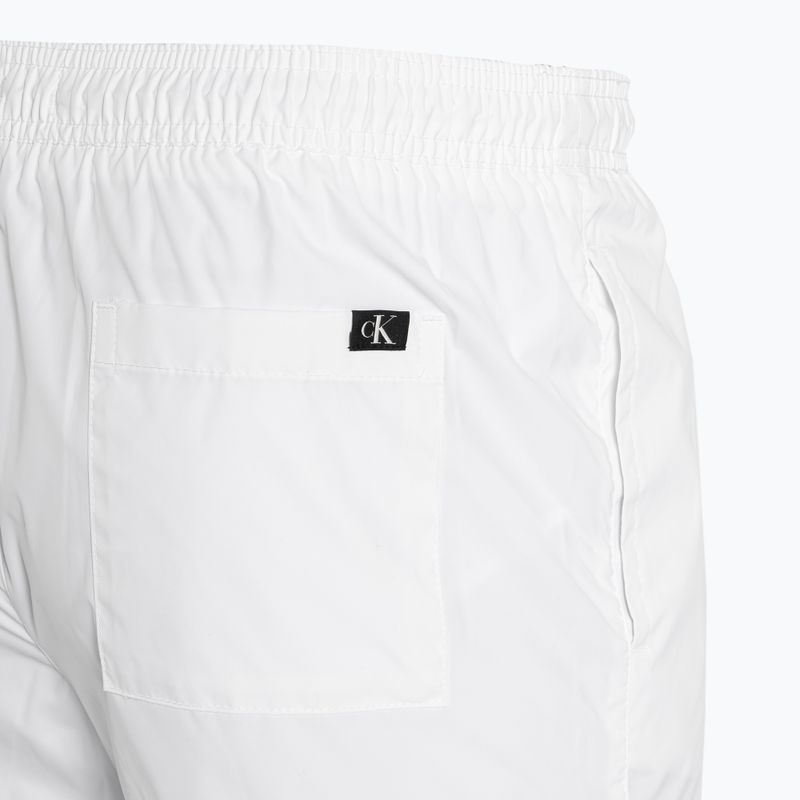 Herren Calvin Klein Short Drawstring klassische weiße Badeshorts