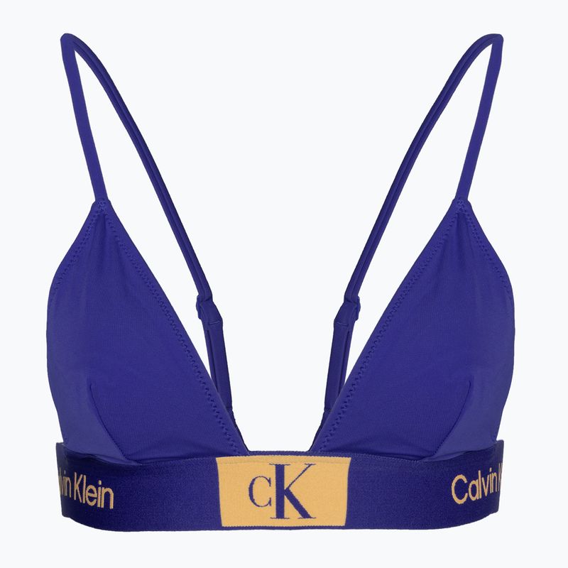 Calvin Klein Fixed Triangle-RP Badeanzug-Oberteil midnight lagoon