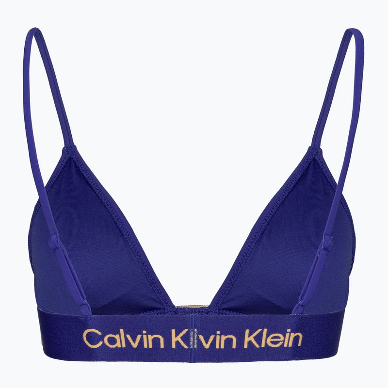 Calvin Klein Fixed Triangle-RP Badeanzug-Oberteil midnight lagoon 2