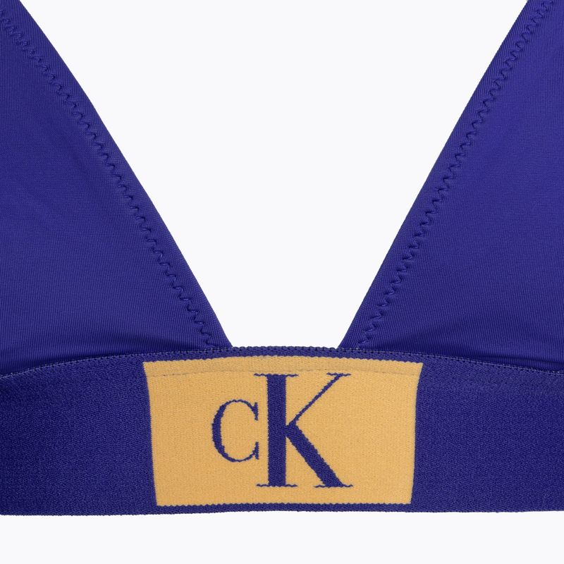 Calvin Klein Fixed Triangle-RP Badeanzug-Oberteil midnight lagoon 3
