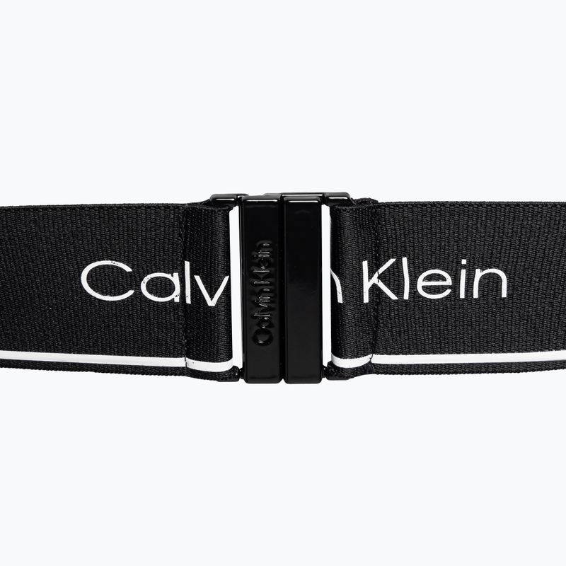 Calvin Klein Triangle-RP-Badeanzug-Oberteil schwarz