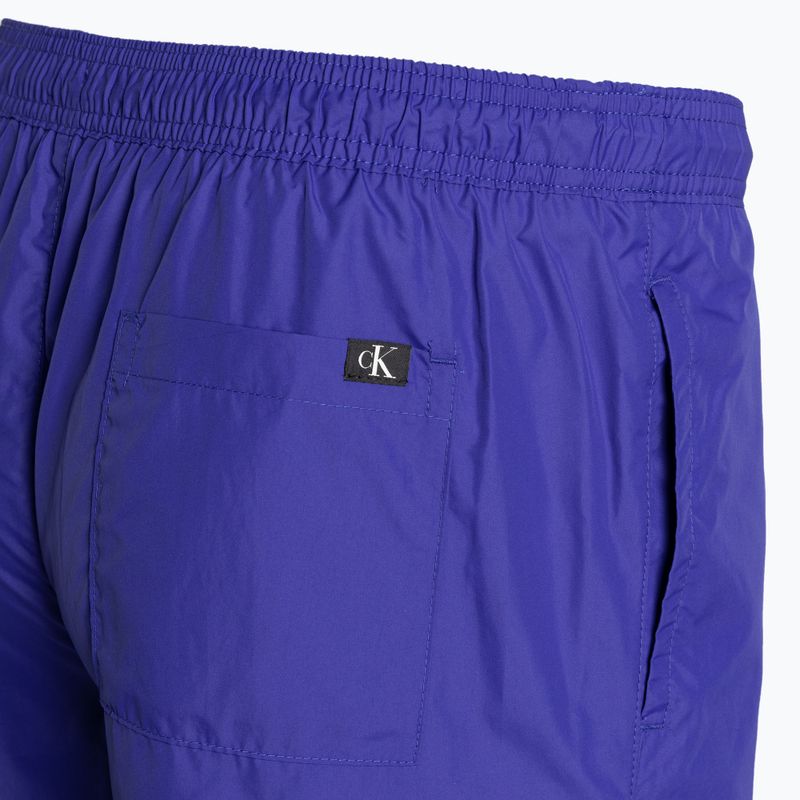 Herren Calvin Klein Short Drawstring Badeshorts midnight lagoon