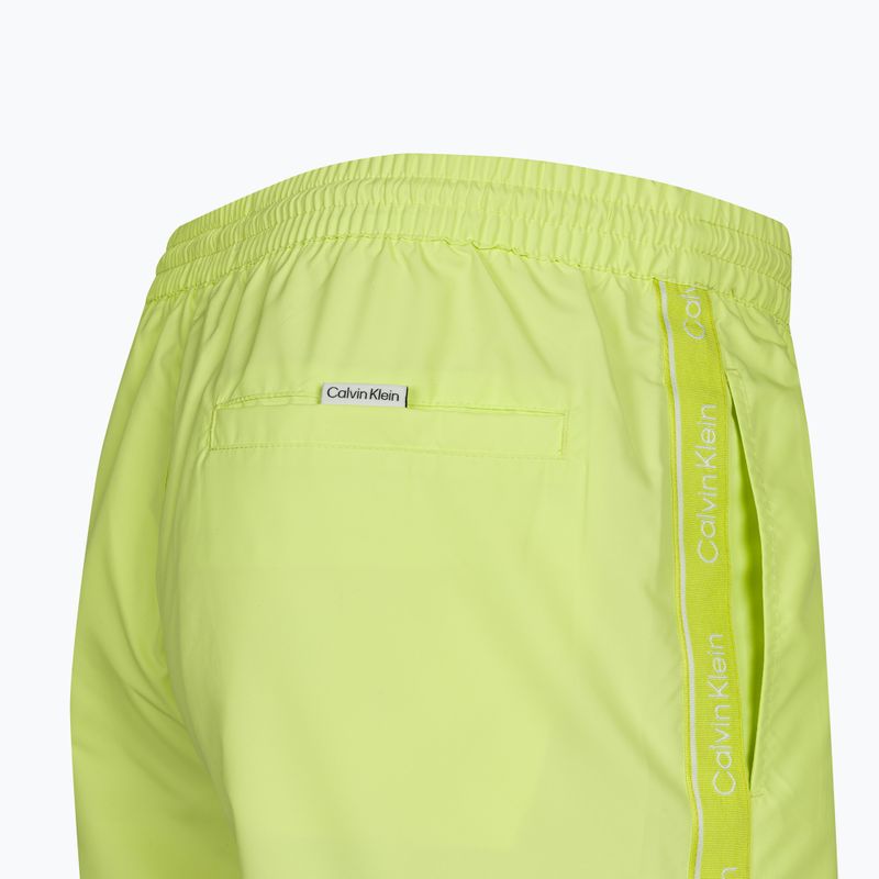 Herren Calvin Klein Medium Drawstring swim shorts sonnig lime 4