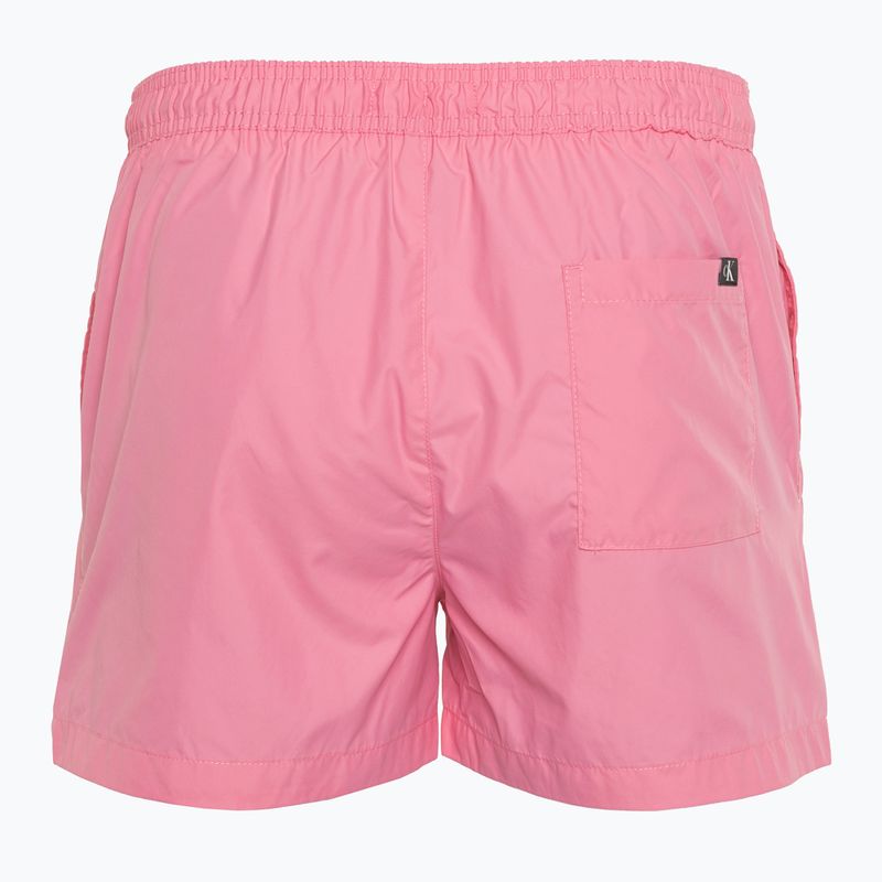 Herren Calvin Klein Short Drawstring Badeshorts Beutel rosa 2