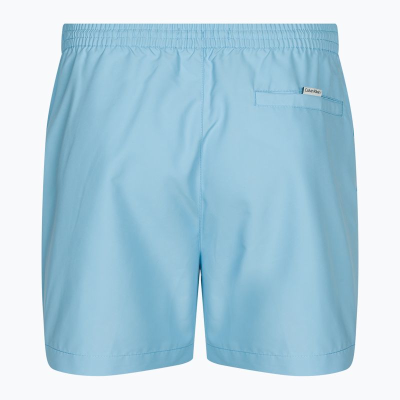 Herren Calvin Klein Medium Drawstring Badeshorts angenehm blau 2