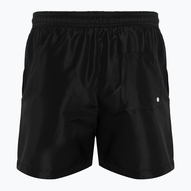 Calvin Klein Medium Herren Badeshorts mit Kordelzug-Grafik schwarz 2