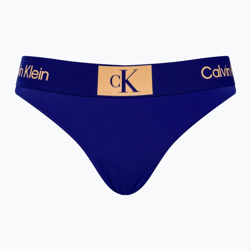 Calvin Klein Thong midnight lagoon Badeanzug unten