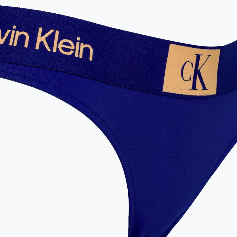 Calvin Klein Thong midnight lagoon Badeanzug unten 3