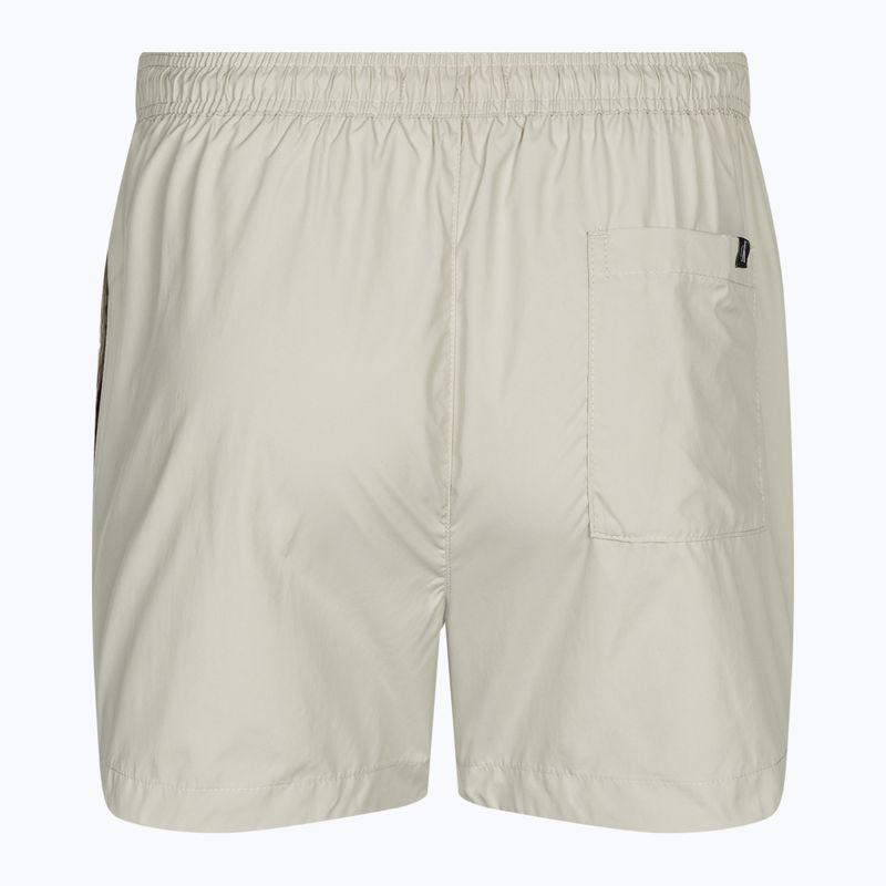 Herren Calvin Klein Short Drawstring Silberfutter Badeshorts 2